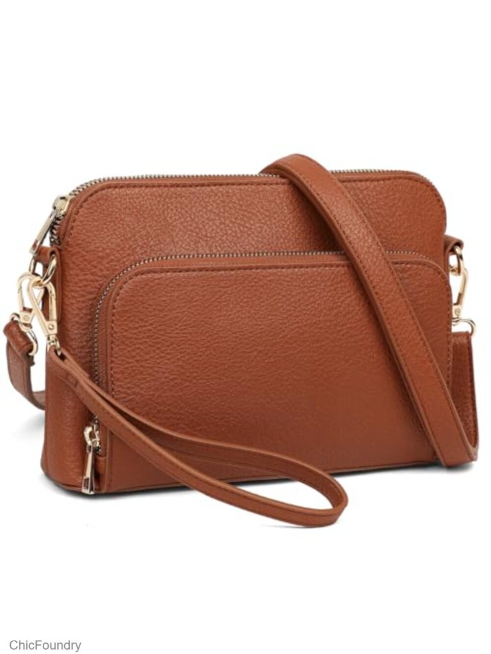 PU Leather Crossbody Bag Small Shoulder Purse Travel Work Party